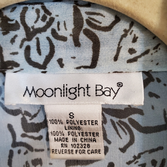 Moonlight Bay 2 pc. Blue Top - Picture 2 of 13